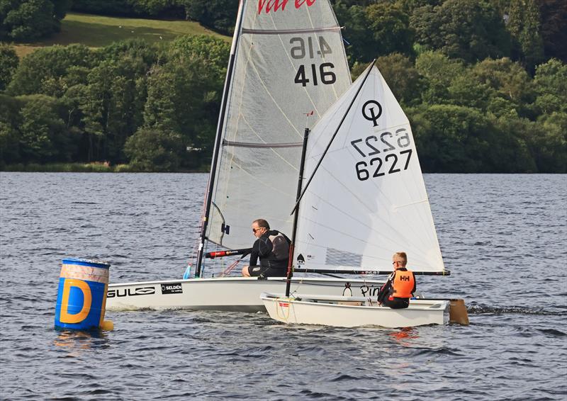 Bala August Regatta 2025 photo copyright John Hunter taken at Bala Sailing Club and featuring the Optimist class