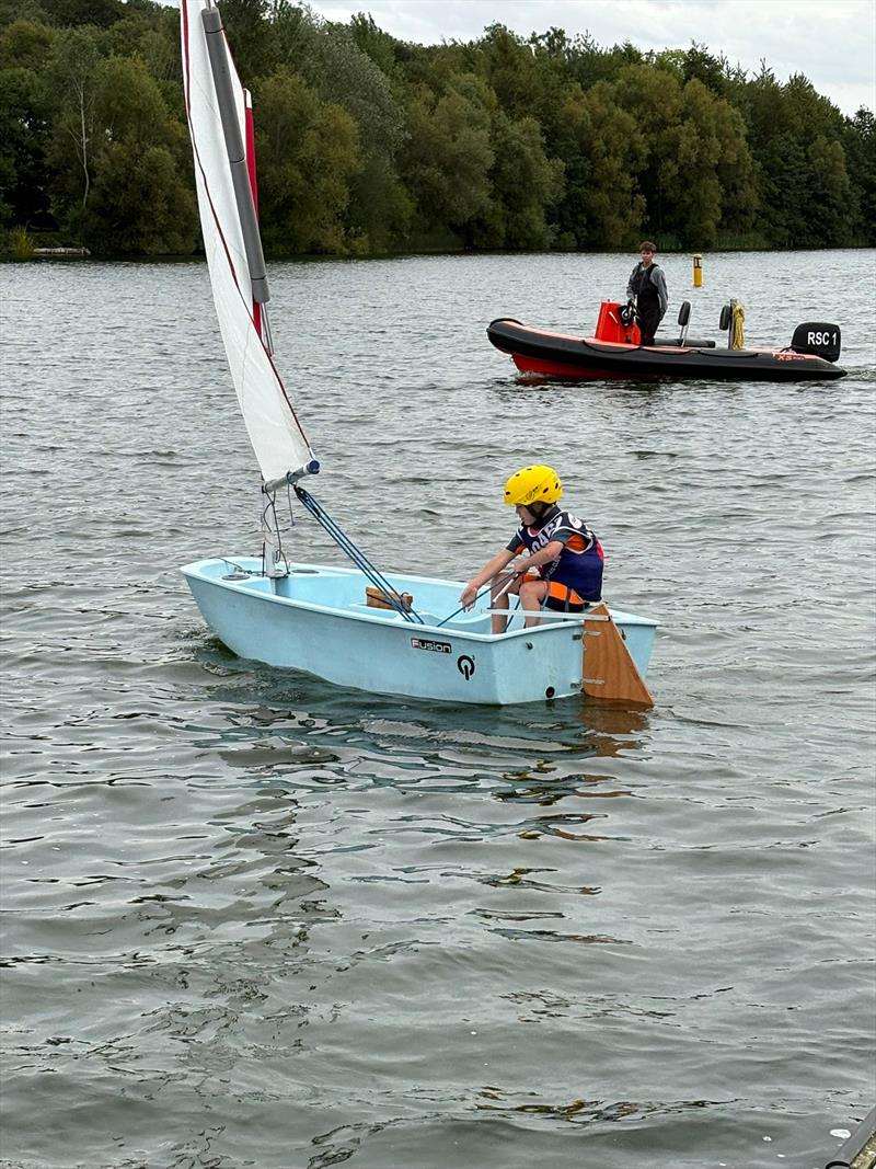Back to School ROTTERs at Ripon Sailing Club photo copyright John Young taken at Ripon Sailing Club and featuring the Optimist class