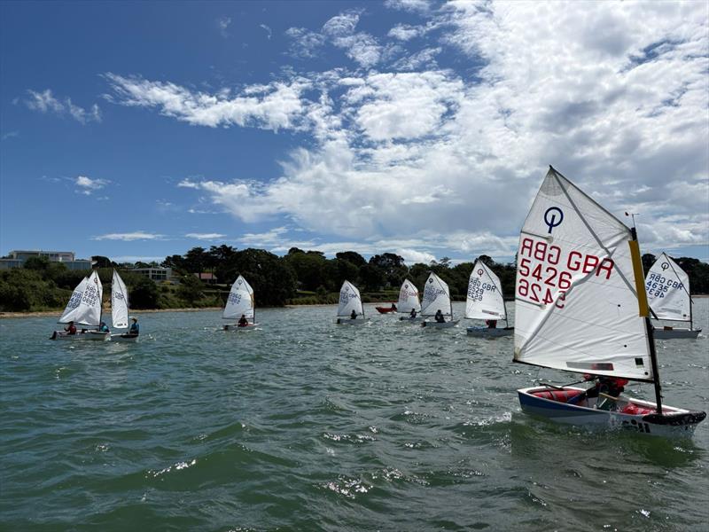 Coached Regatta - 2026 Warsash Optimist Open photo copyright Martin Livingston taken at Warsash Sailing Club and featuring the Optimist class