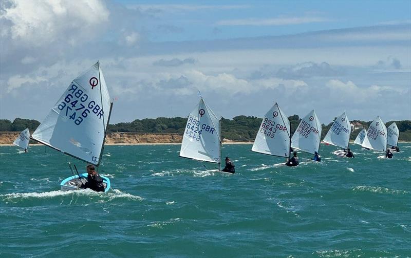 Main Fleet - 2026 Warsash Optimist Open photo copyright Jason Foster taken at Warsash Sailing Club and featuring the Optimist class