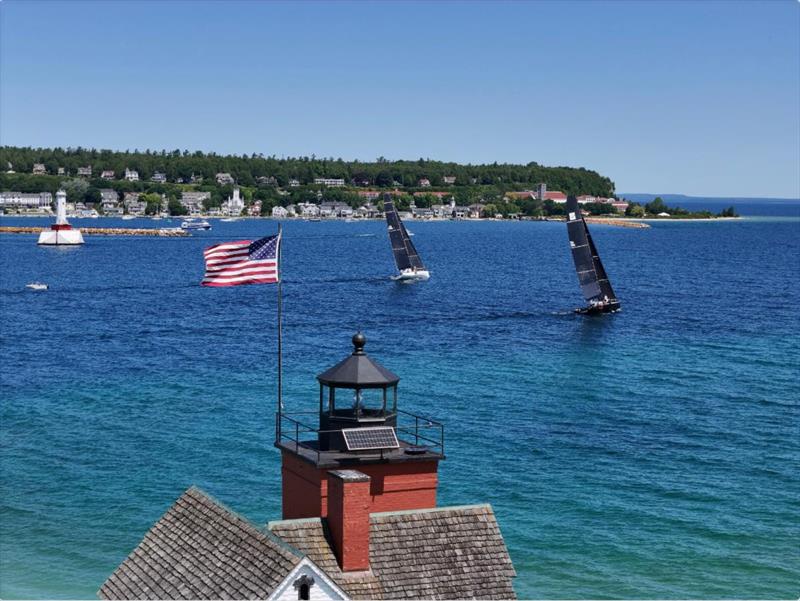 100th Bayview Mackinac Race presented by National Fleet Services photo copyright Martin Chumiecki taken at  and featuring the ORC class