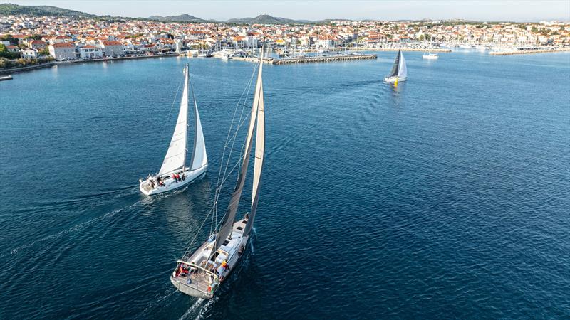 A close-fought battle in Vodice to the finish line - photo © Hrvoje Duvancic / regate.com.hr