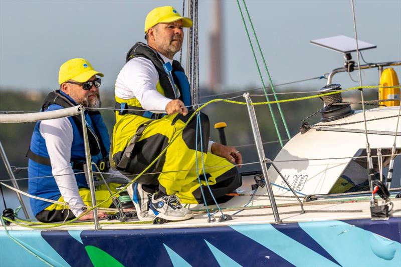 GOODIO (mat 1010), with Kim Jääskeläinen and Turo Nummi - Finnish Double-Handed Championship 2025 photo copyright Pepe Korteniemi taken at Helsingfors Segelklubb and featuring the ORC class