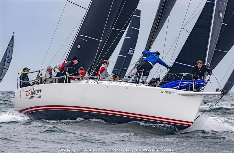 Teamwork at Block Island Race Week 2025 - photo © Stephen Cloutier