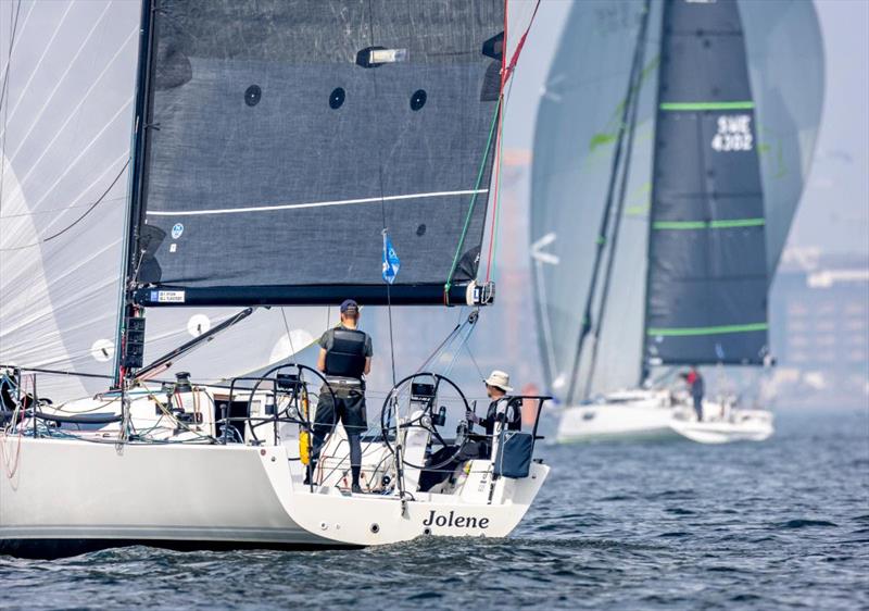 OLENE (SWE) – A water-ballasted J121 sailed by Fredrik Rydin and Johan Tuvstedt - Practice Race - Garmin ORC DH European Championship Helsinki 2025 - photo © Pepe Korteniemi