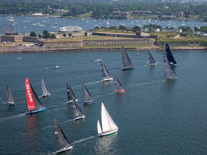 2024 Newport Bermuda Race Start - photo © Daniel Forster/ Newport Bermuda Race