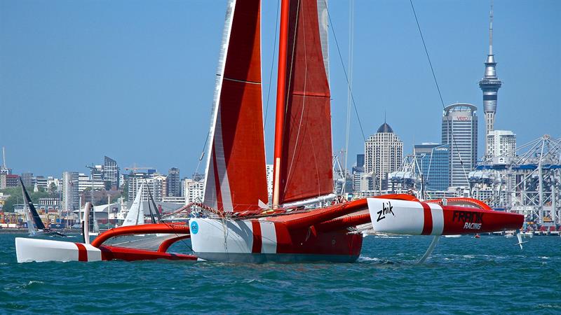 Frank Racing Zhik - Start - PIC Coastal Classic - October 19, - photo © Richard Gladwell