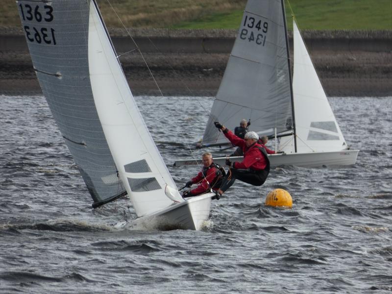 Osprey Scottish & Northern Championship at Kielder Water photo copyright Angela Mamwell taken at Kielder Water Sailing Club and featuring the Osprey class