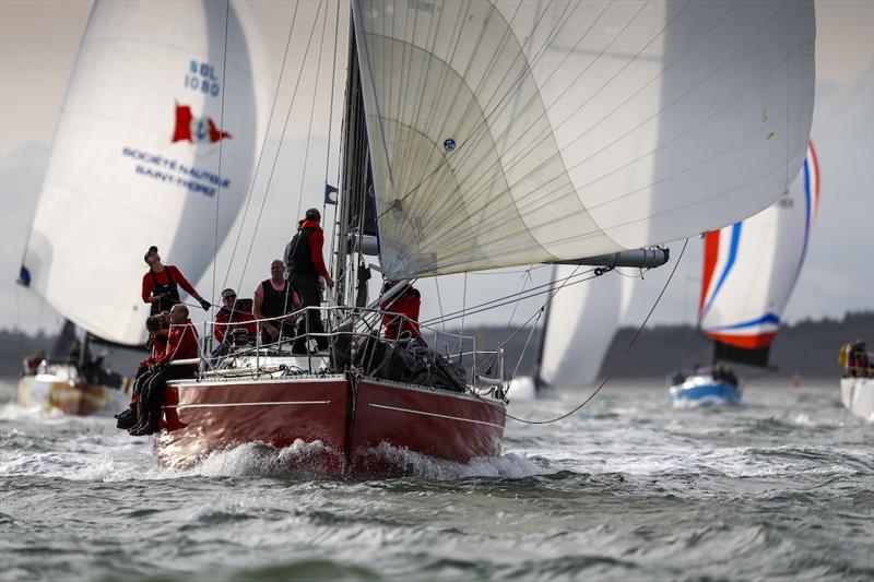 Oyster 48 Scarlet Oyster - RORC Cherbourg Race - photo © Paul Wyeth / RORC