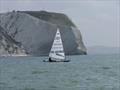 Dani A. Pich enters the record books as the first blind person to sail solo, unaided around the Isle of Wight © YES WE SAIL