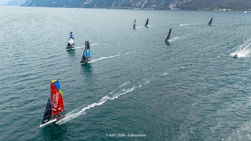 Groupe Atlantic wins the 69F Circuit and the EUROSAF 69F Europeans photo copyright ZGN - S.Bacchiani taken at Fraglia Vela Malcesine and featuring the Persico 69F class