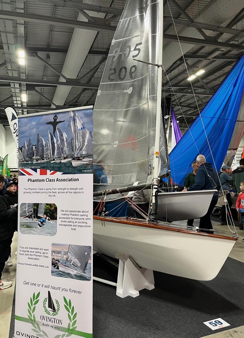 Phantom class stand at the RYA Dinghy & Watersports Show - photo © Mike Webster & Andy Smith