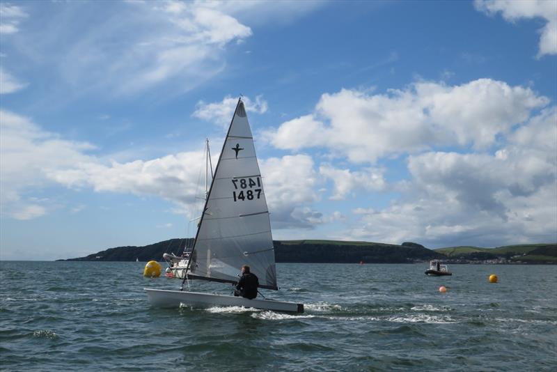 Nick Orman - Pinnell & Bax Phantom Nationals at Hooe Point photo copyright Nicola Davies taken at Hooe Point Sailing Club and featuring the Phantom class