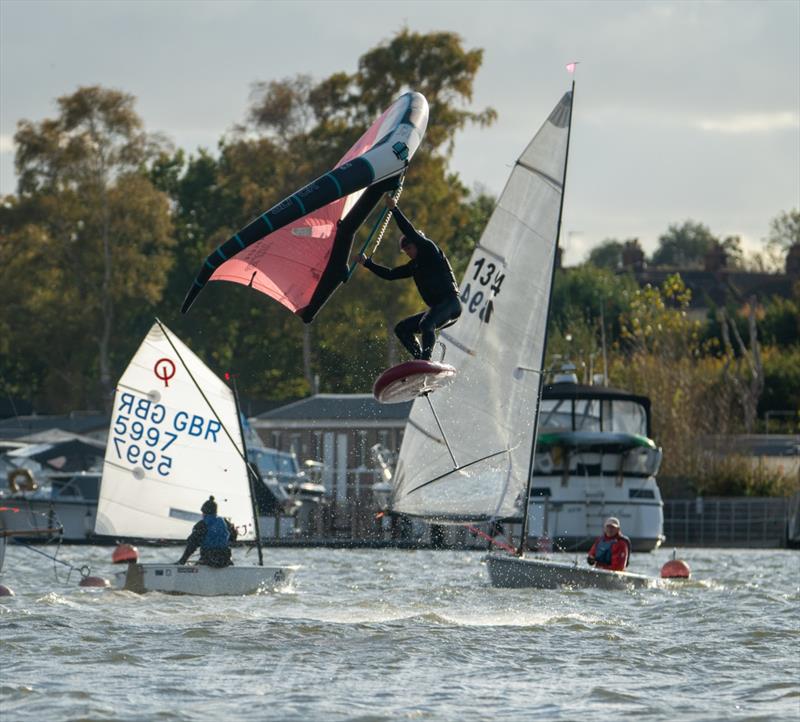 Nick and Foiler during the Phantom Eastern Series Finale at Waveney & Oulton Broad - photo © Bob Girling