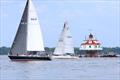 Skipper Sammy Mentel and other members of the Naval Academy Varsity Offshore Sailing team sailed Defiance to victory in PHRF class. Defiance was one of four Navy 44-footers competing in the class © Willy Keyworth
