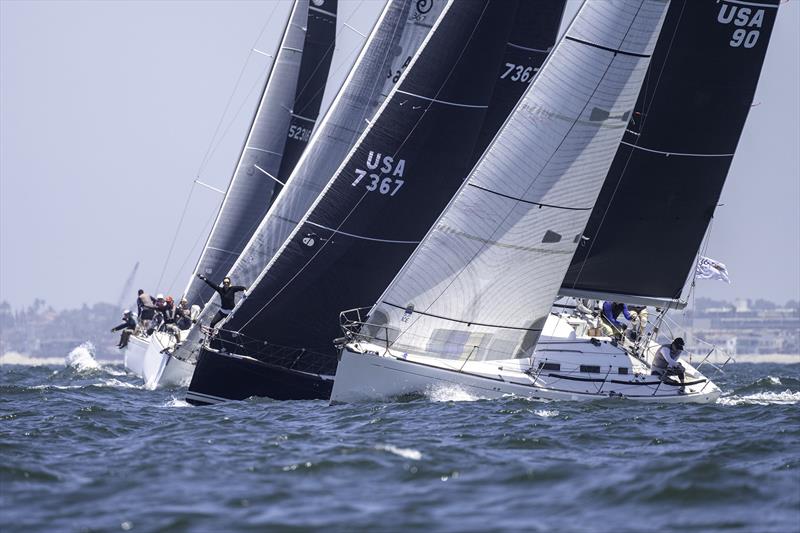 Ullman Sails Long Beach Race Week 2024 photo copyright Tom Walker taken at Long Beach Yacht Club and featuring the PHRF class