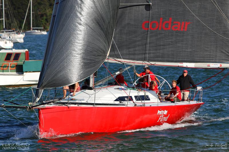 Pretty Boy Floyd - Bay of Islands Sailing Week - Bay of Islands, Northland NZ - January 2023 photo copyright Jacob Fewtrell Media taken at Bay of Islands Yacht Club and featuring the PHRF class