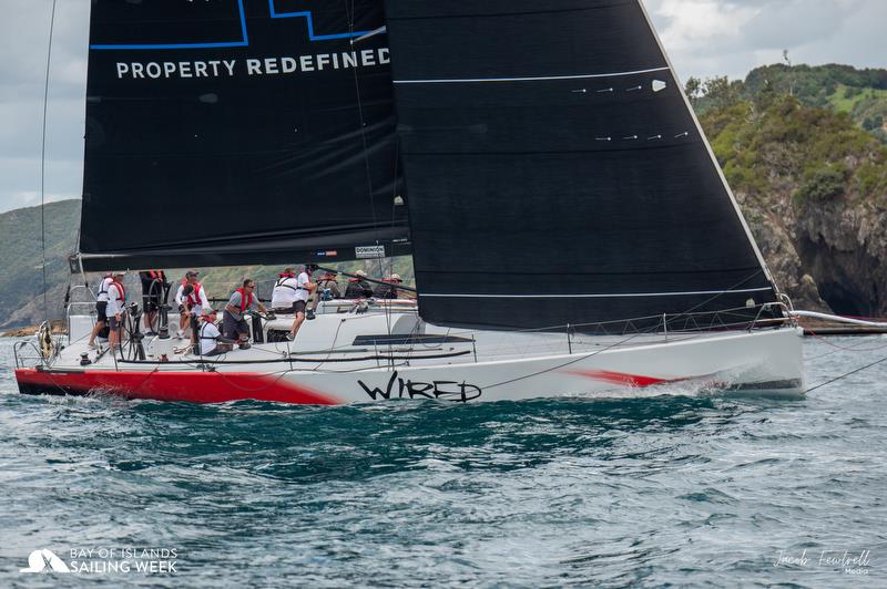 Wired - Bay of Islands Sailing Week - Bay of Islands, Northland NZ - January 2023 photo copyright Jacob Fewtrell Media taken at Bay of Islands Yacht Club and featuring the PHRF class