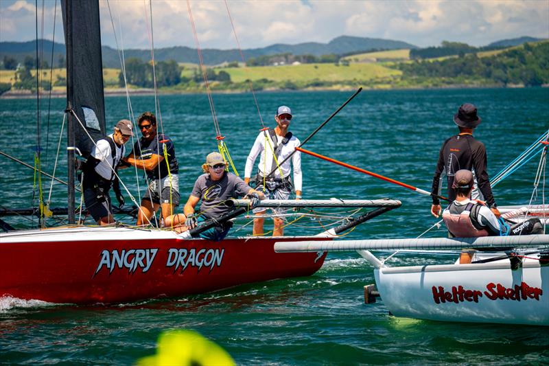 Angry Dragon and Helter Skelter - Sports boats - Day 3 - Bay of Islands Sailing Week - January 25, 2025 - photo © Jacob Fewtrell Media