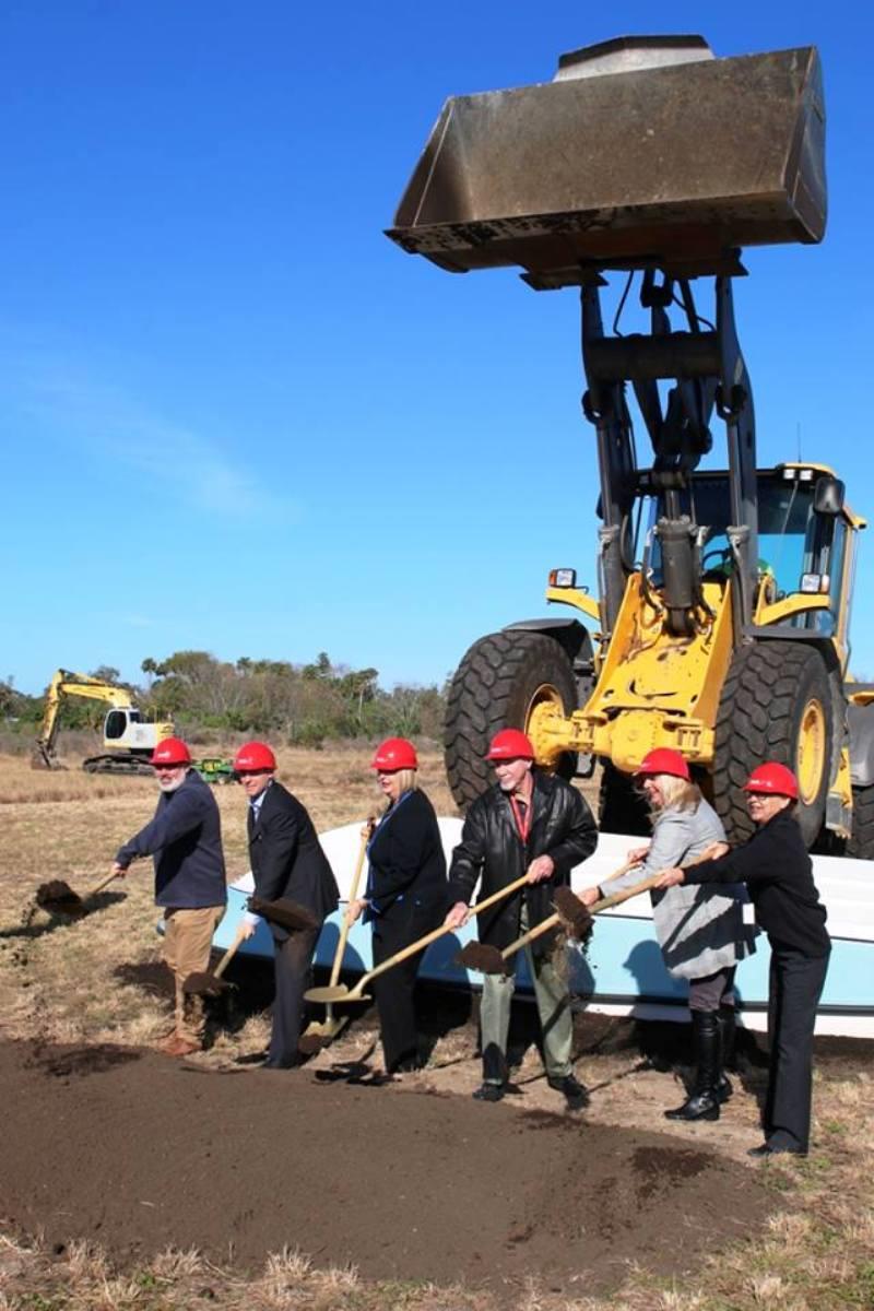 Boston Whaler holds groundbreaking ceremony for expansion project at Edgewater, Florida facility photo copyright Boston Whaler taken at  and featuring the Power boat class