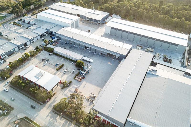 The complete Maritimo facility at Coomera photo copyright Maritimo taken at  and featuring the Power boat class