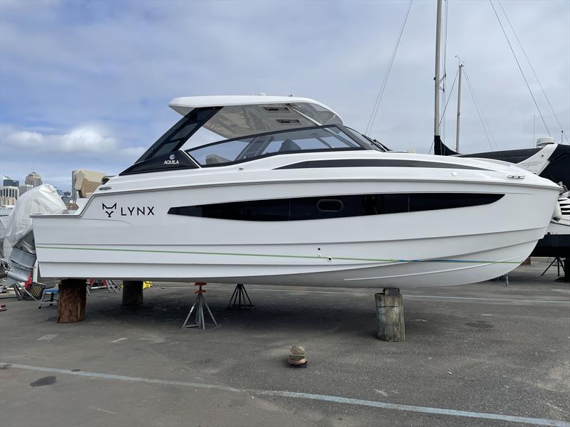 The first of the new Aquila 32 model to arrive in Australia - photo © Aquila