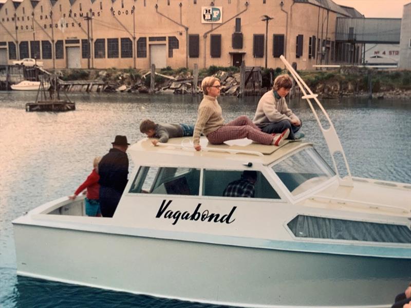 The Firman family's first boat - Vagabond photo copyright Mercury Marine taken at  and featuring the Power boat class