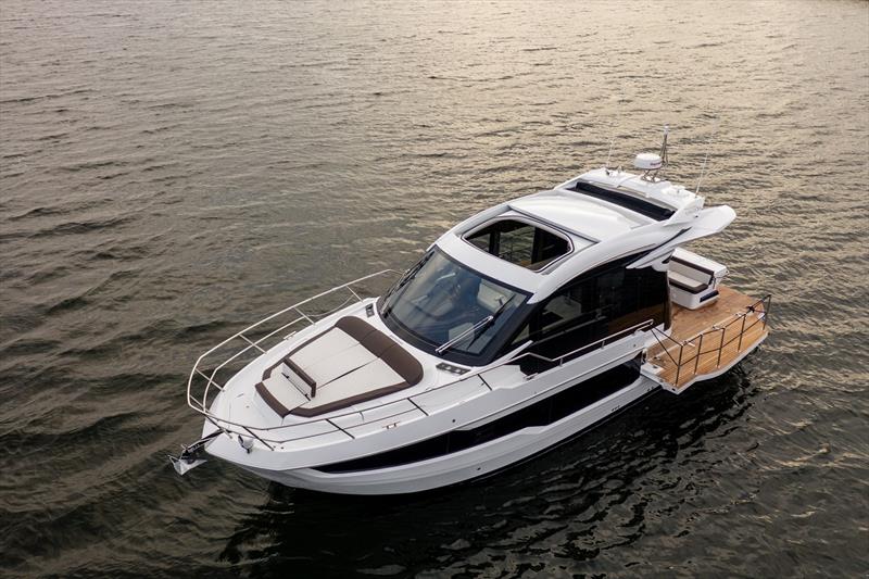 Galeon 410 HTC photo copyright Galeon Yachts taken at  and featuring the Power boat class