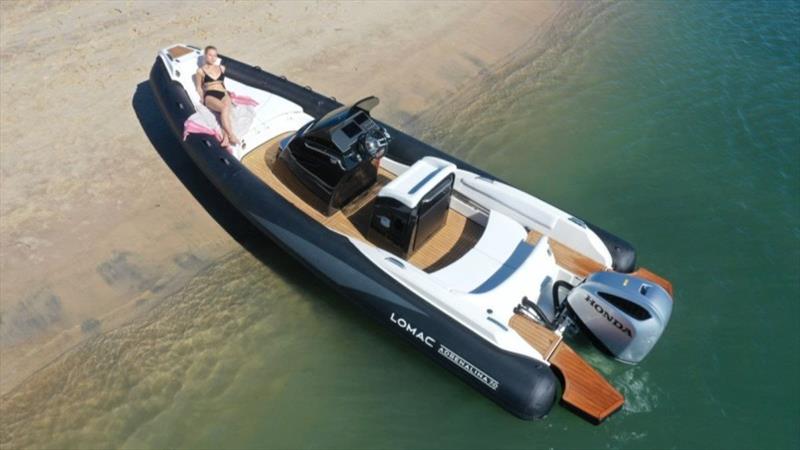 Lomac Adrenalina 7.0 photo copyright Flagstaff Marine taken at  and featuring the Power boat class