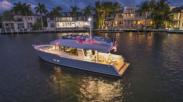 Entertain everyone - Outback 50 - photo © Outback Yachts