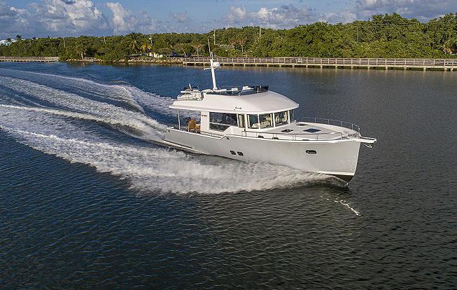 Slipping along on board the Outback 50. - photo © Outback Yachts