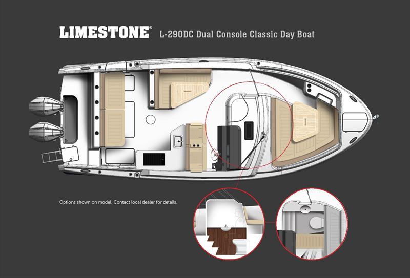 Limestone L-290DC (Overhead) - photo © The Limestone Boat Company Limited