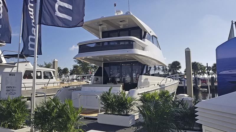 Maritimo M55 was a showstopper at FLIBS - photo © Maritimo