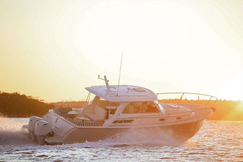 Back Cove 34O can delight or cruise - your call. - photo © E Marine