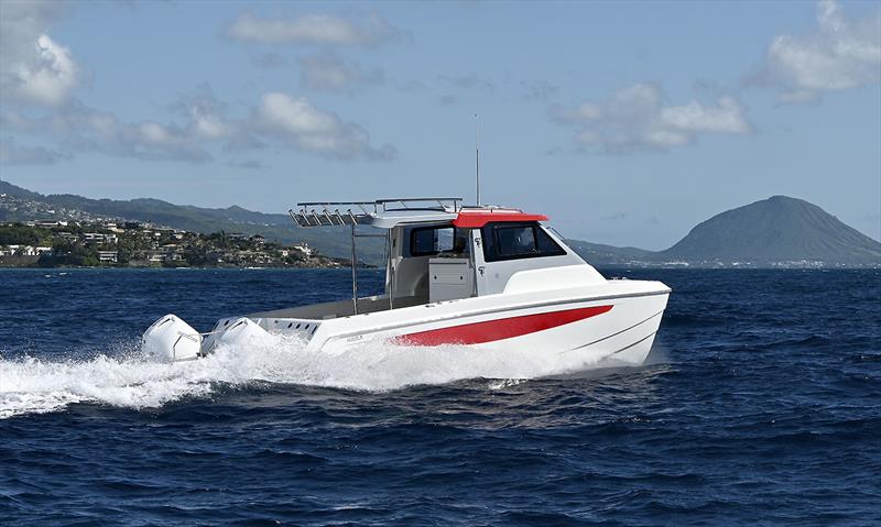 Aquila Molokai Cat 28 - This Cuddy version looks really impressive, and so totally useful. photo copyright Aquila Boats taken at  and featuring the Power boat class