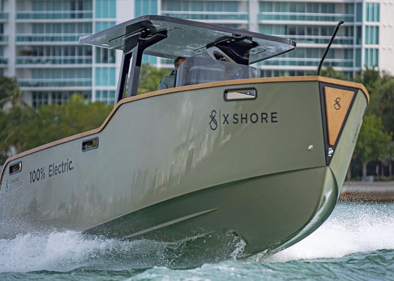 X Shore Eelex 8000 taking on the USA photo copyright X Shore taken at  and featuring the Power boat class