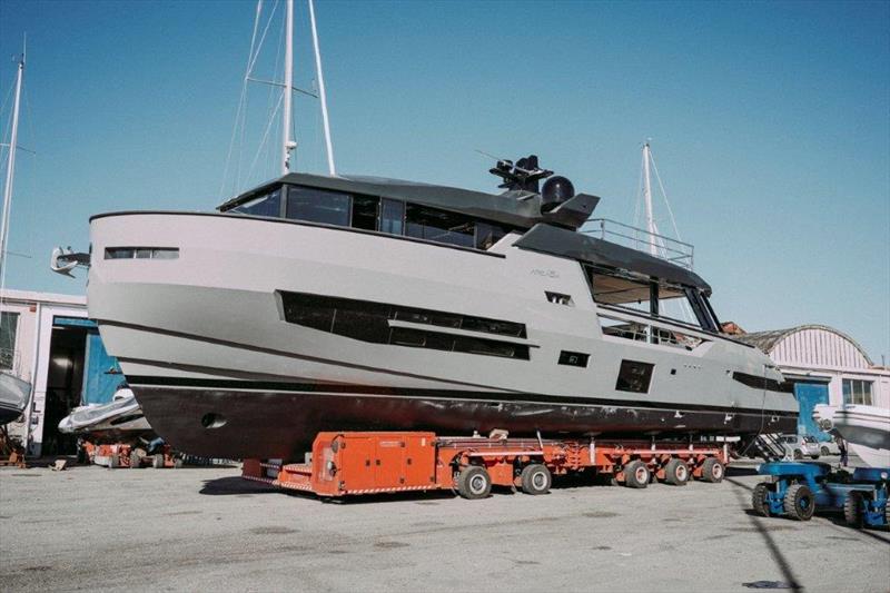 Sherpa 80 XL photo copyright Arcadia Yachts taken at  and featuring the Power boat class
