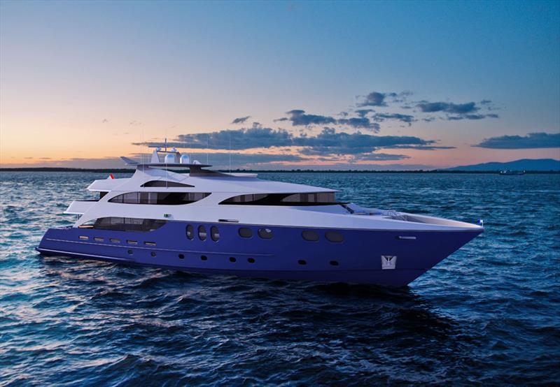 45m Motor Yacht photo copyright Bray Yacht Design taken at  and featuring the Power boat class