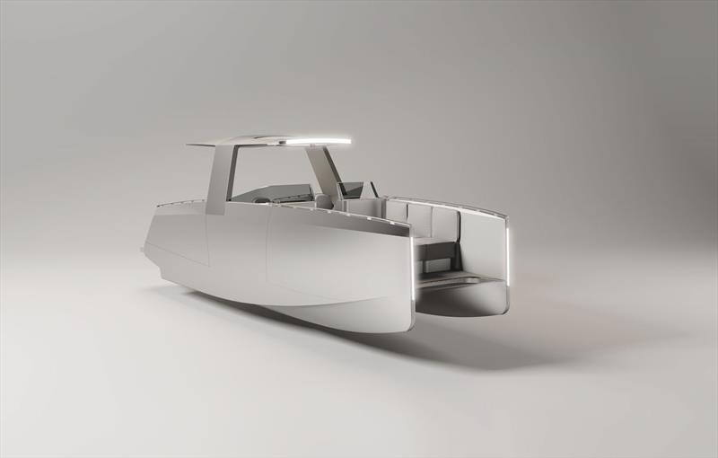New age. New boat. New Ideas. Reinventing the recreational boat with software at the helm photo copyright Alloy Boats taken at  and featuring the Power boat class
