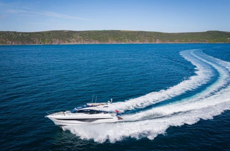 Princess S62 - photo © Princess Yachts
