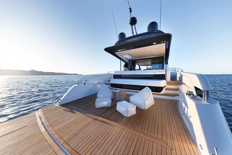 The Adventure Deck is the S75's crowning glory - photo © Maritimo