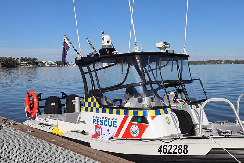Marine Rescue Tuggerah Lakes vessel  - photo © Marine Rescue NSW