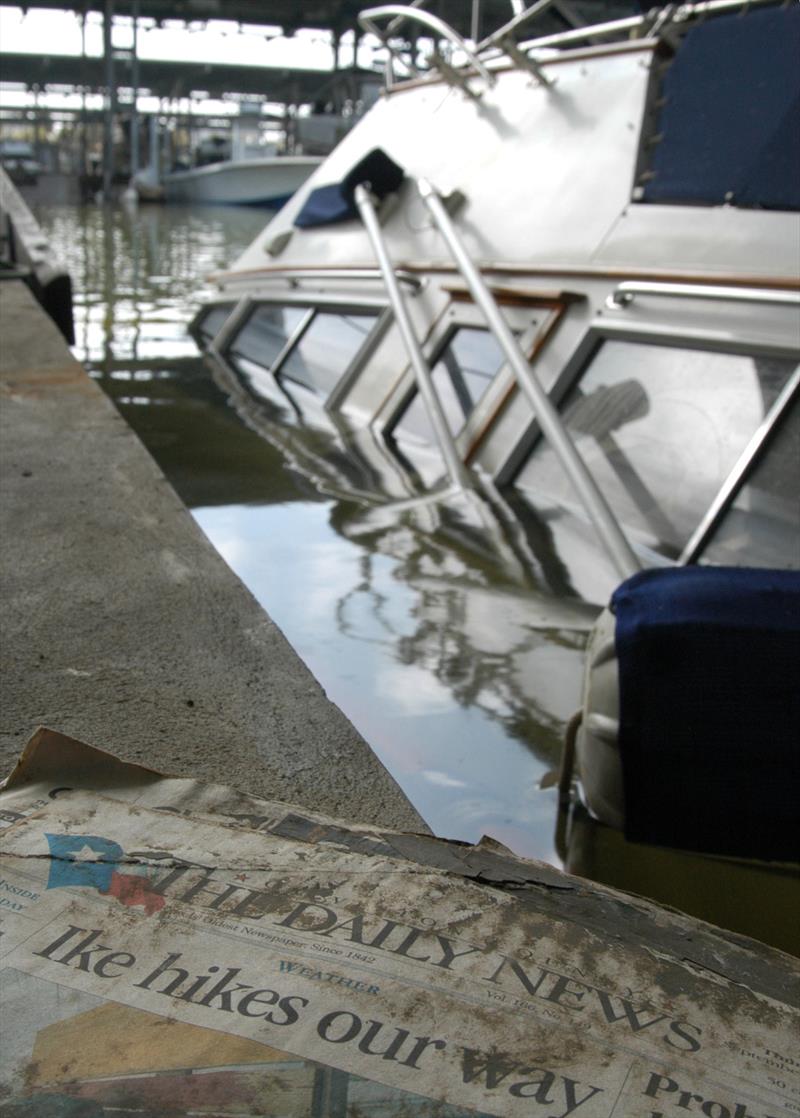 Boaters should start preparing now for hurricane season. Waiting until the last minute can mean the difference between surviving or a total loss photo copyright BoatUS  taken at  and featuring the Power boat class