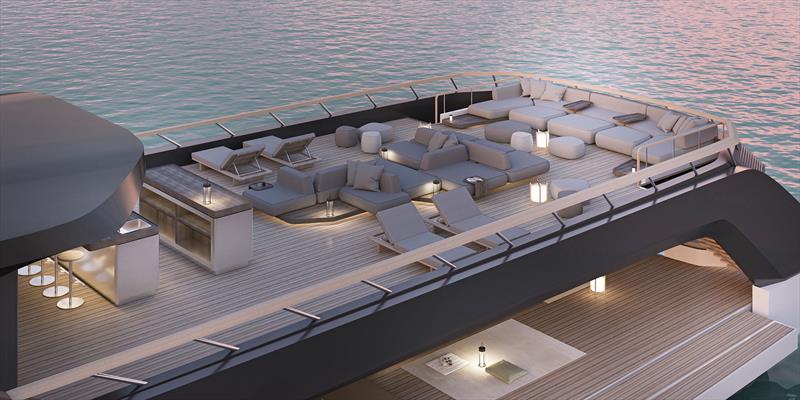 Polaris 48 - upper deck - photo © Cantieri di Pisa