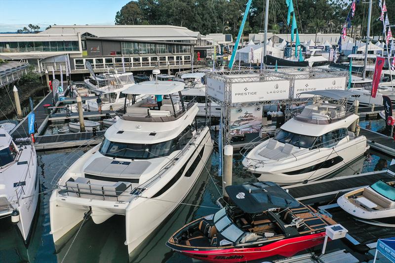 Eyachts and TMG Yachts shine at Sanctuary Cove International Boat Show - photo © eyachts.com.au