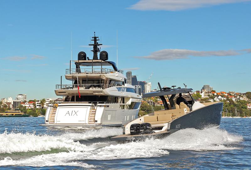 Tesoro T40 as a very nice towable tender - photo © Superyacht AIX