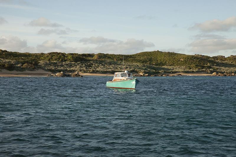 At anchor and enjoying the serenity - photo © The Wooden Boatshop