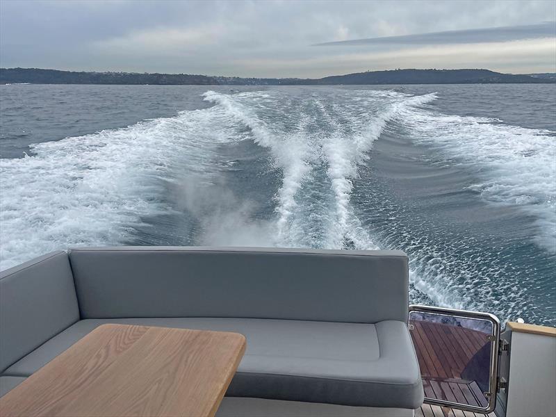 Efficient form - Single D6 takes the Terrara 39 to 22.4 knots. Upto 36 is available from a pair of D6 IPS units photo copyright Terrara Motor Yachts taken at  and featuring the Power boat class