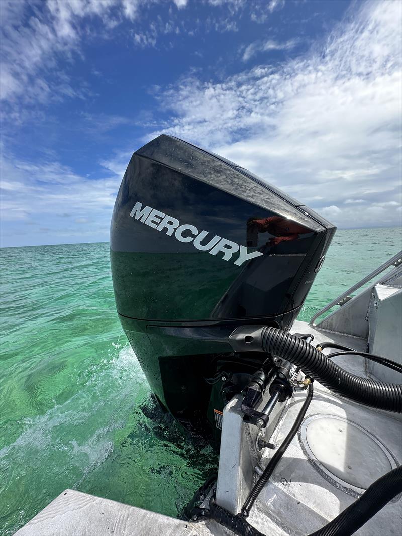The Mercury 175hp FourStroke powered the Tackling Australia crew - photo © Mercury Marine