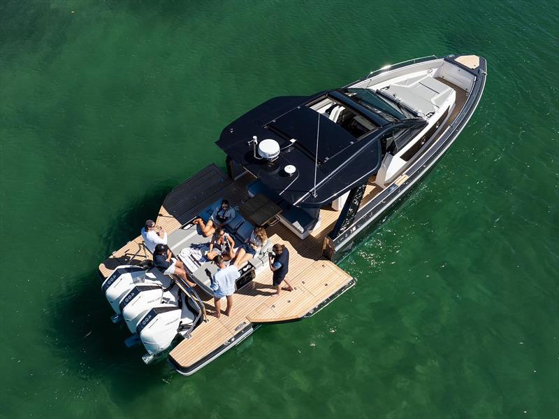 Schaefer V44 photo copyright Schaefer Yachts taken at  and featuring the Power boat class